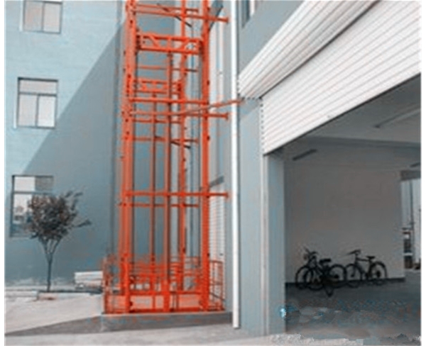 倉(cāng)庫(kù)導(dǎo)軌式升降貨梯